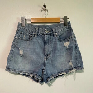 Uniqlo Women’s Distressed  Denim Shorts